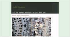 Desktop Screenshot of julieupmeyer.com